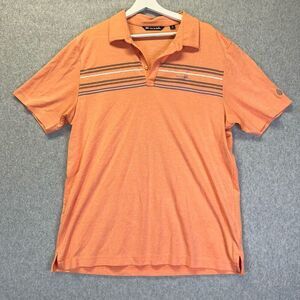 Travis Mathew Men’s Size XL Golf Polo Pale Orange Performance Stretch Shirt